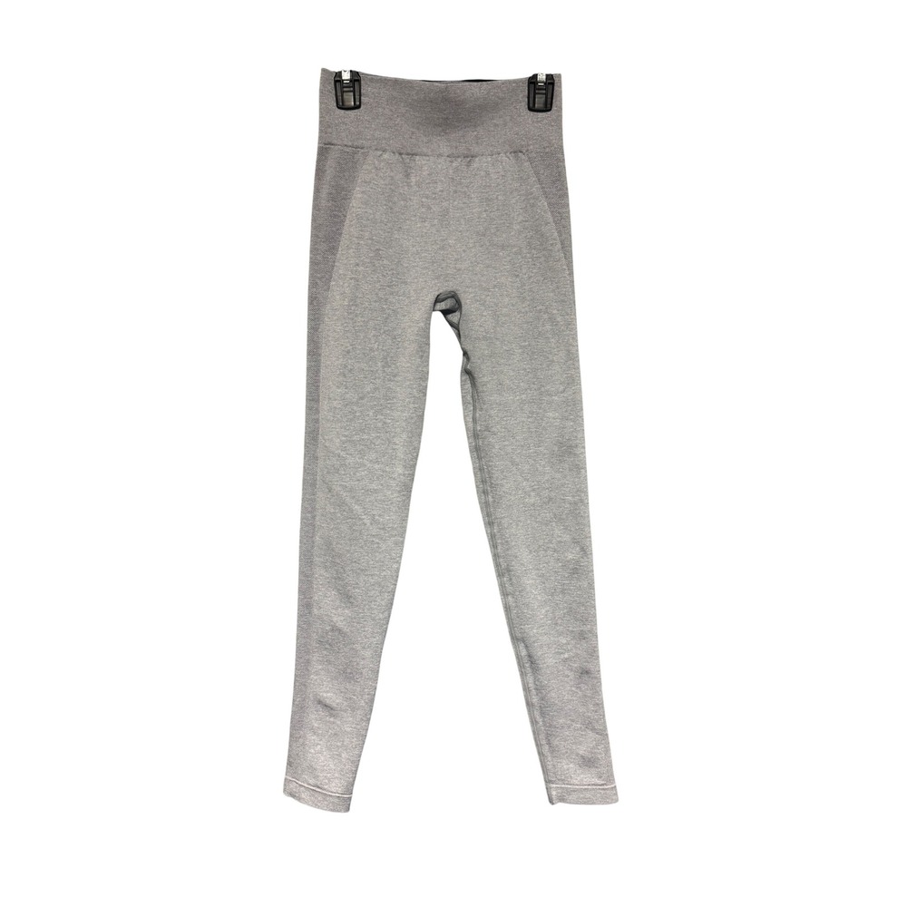 Gymshark Flex High Waisted Seamless‎ Leggings Women's Grey Marl XS Workout
